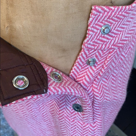 Vineyard vines pink herringbone wool blend skirt - Picture 4 of 7